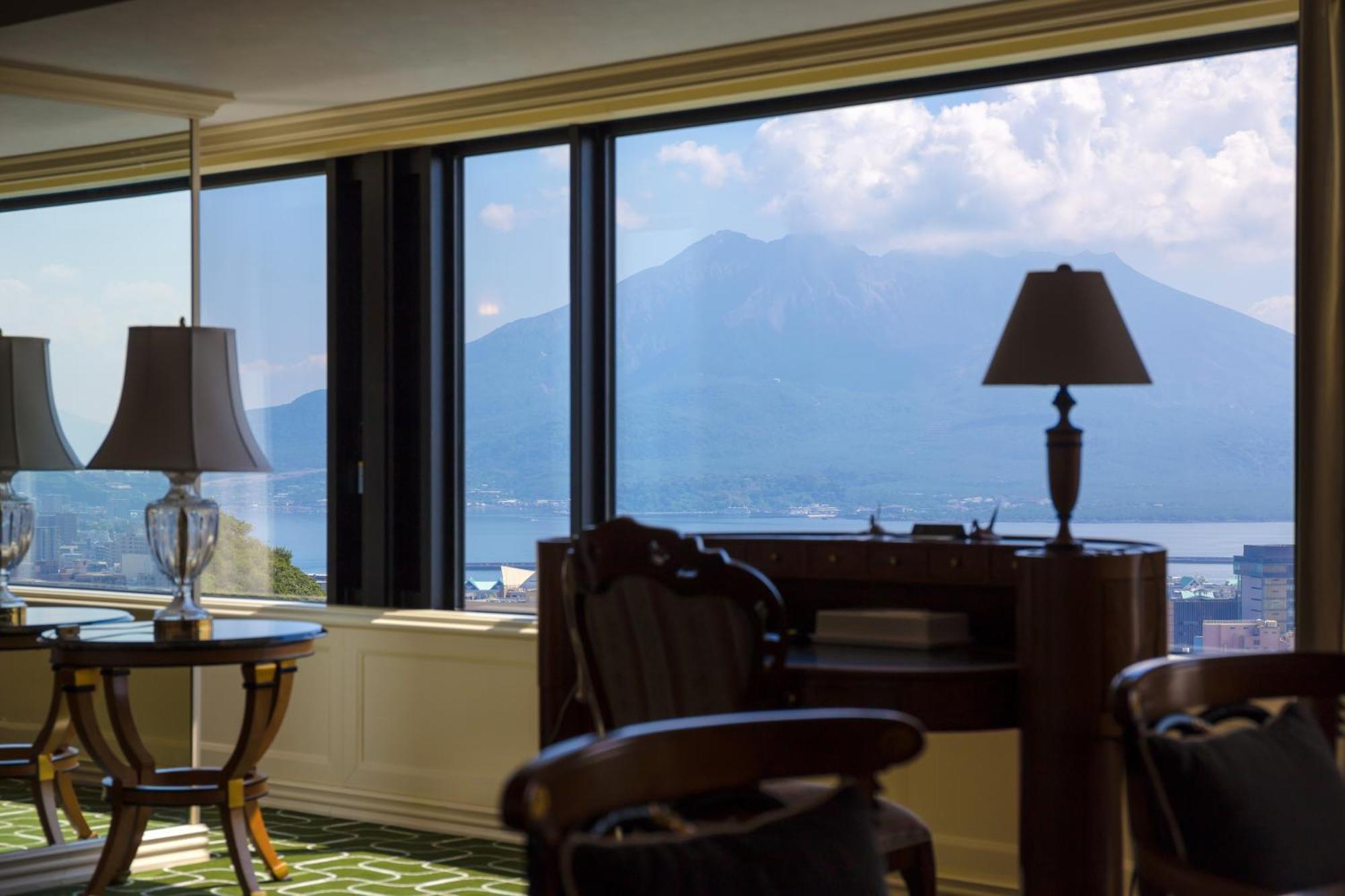Shiroyama Hotel Kagoshima Bagian luar foto
